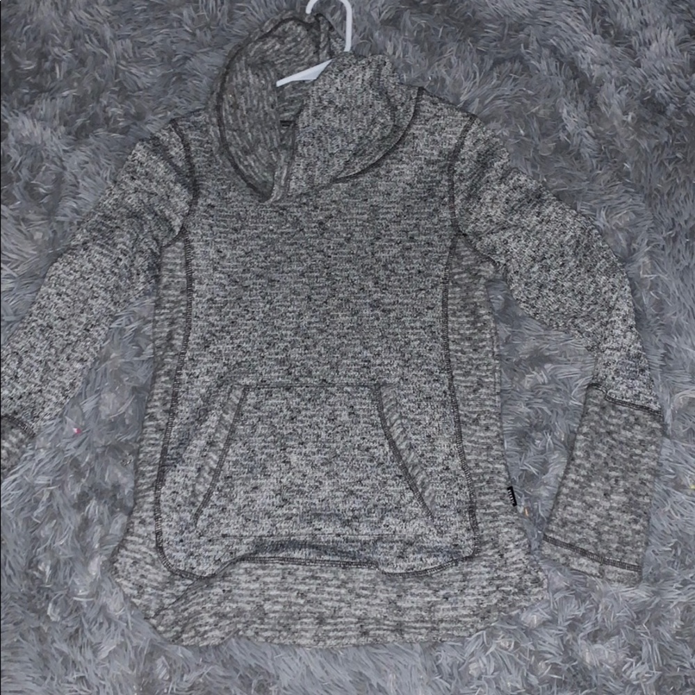 Gray sweatshirt